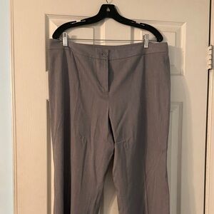 Anne Klein Women's Gray Trousers